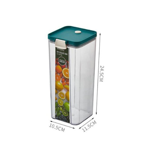 Fresh Lock Set of 3 Cereal Container