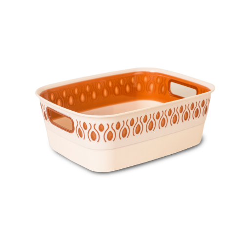 container 3 Liters beige front view