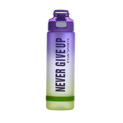 Never Give up sports water bottle