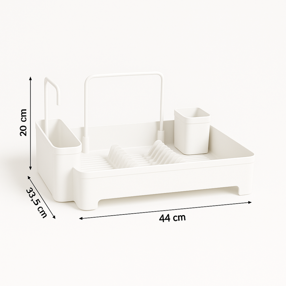 Primanova Kiev Dish Drying Rack with Cutlery Holder