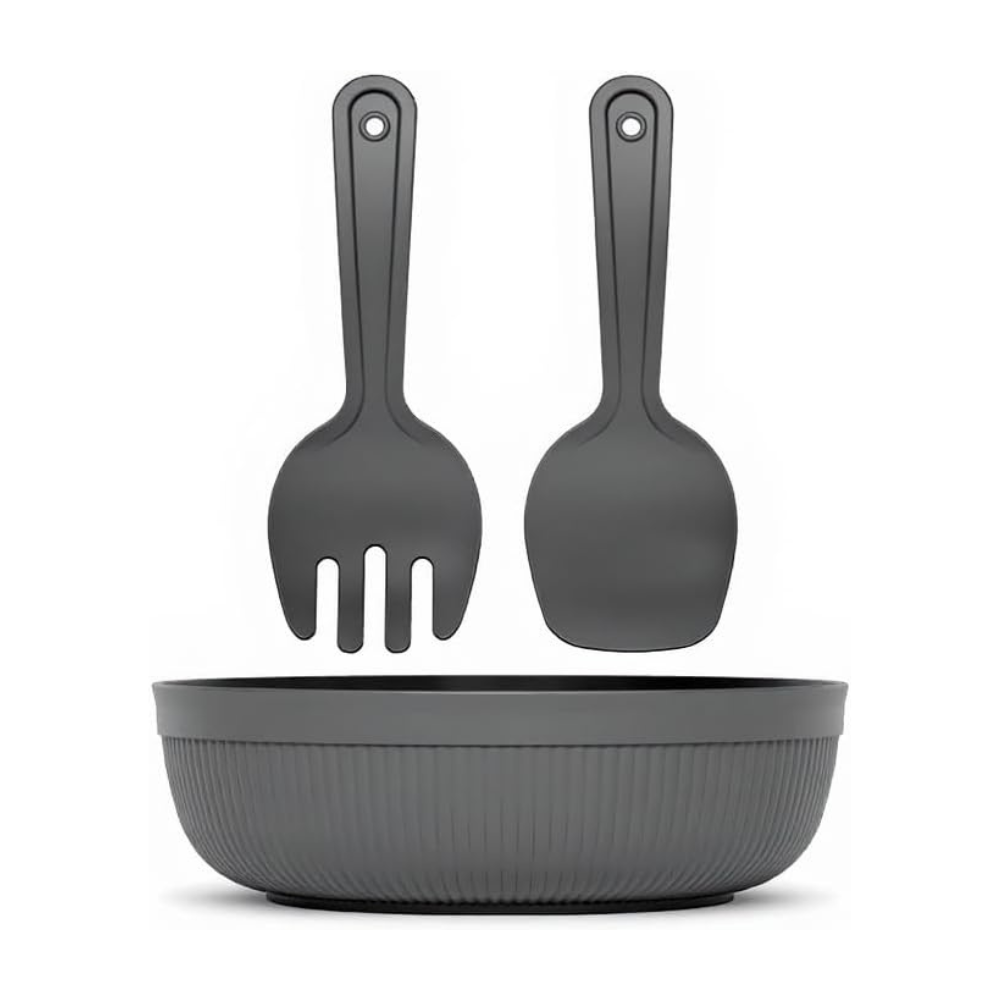Dunya bowl 4 Liters black-matte front view