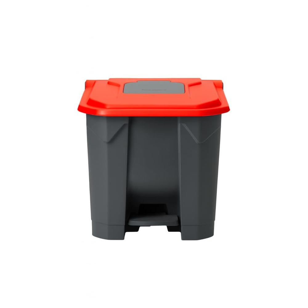 Planet basket 30 Liter red front view
