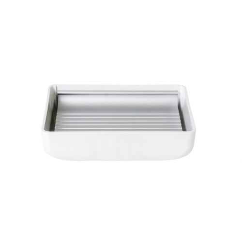 Acrylic Bathroom Set 5 Pieces with Silver Frame