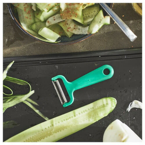 Peeler bright green, from IKEA