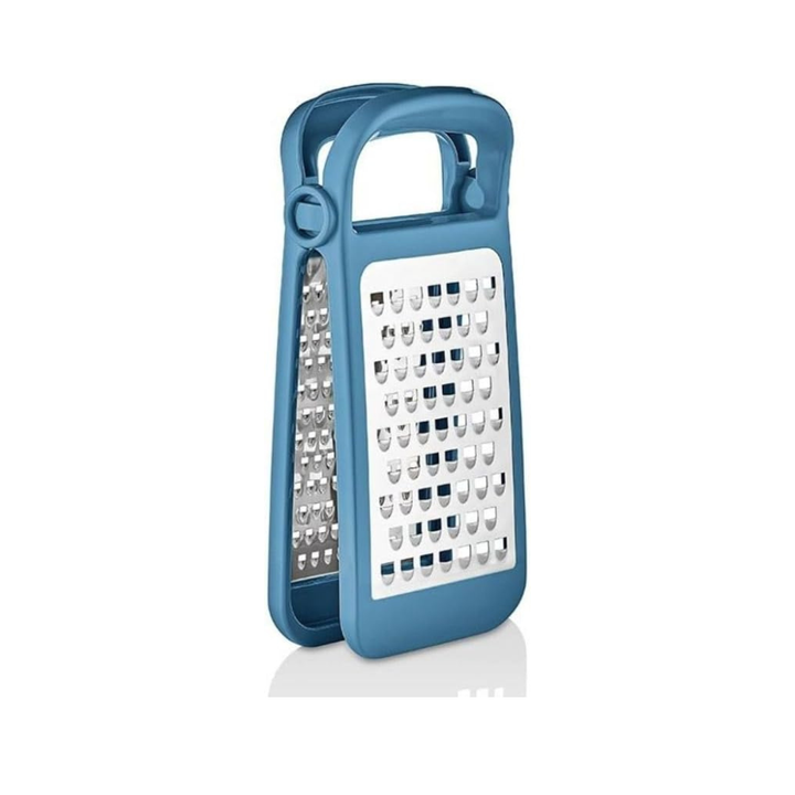 مبشرة جبن وخضراوات قابلة للطي - ستانلس ستيل، مانعة للانزلاق، ثنائية الجوانب