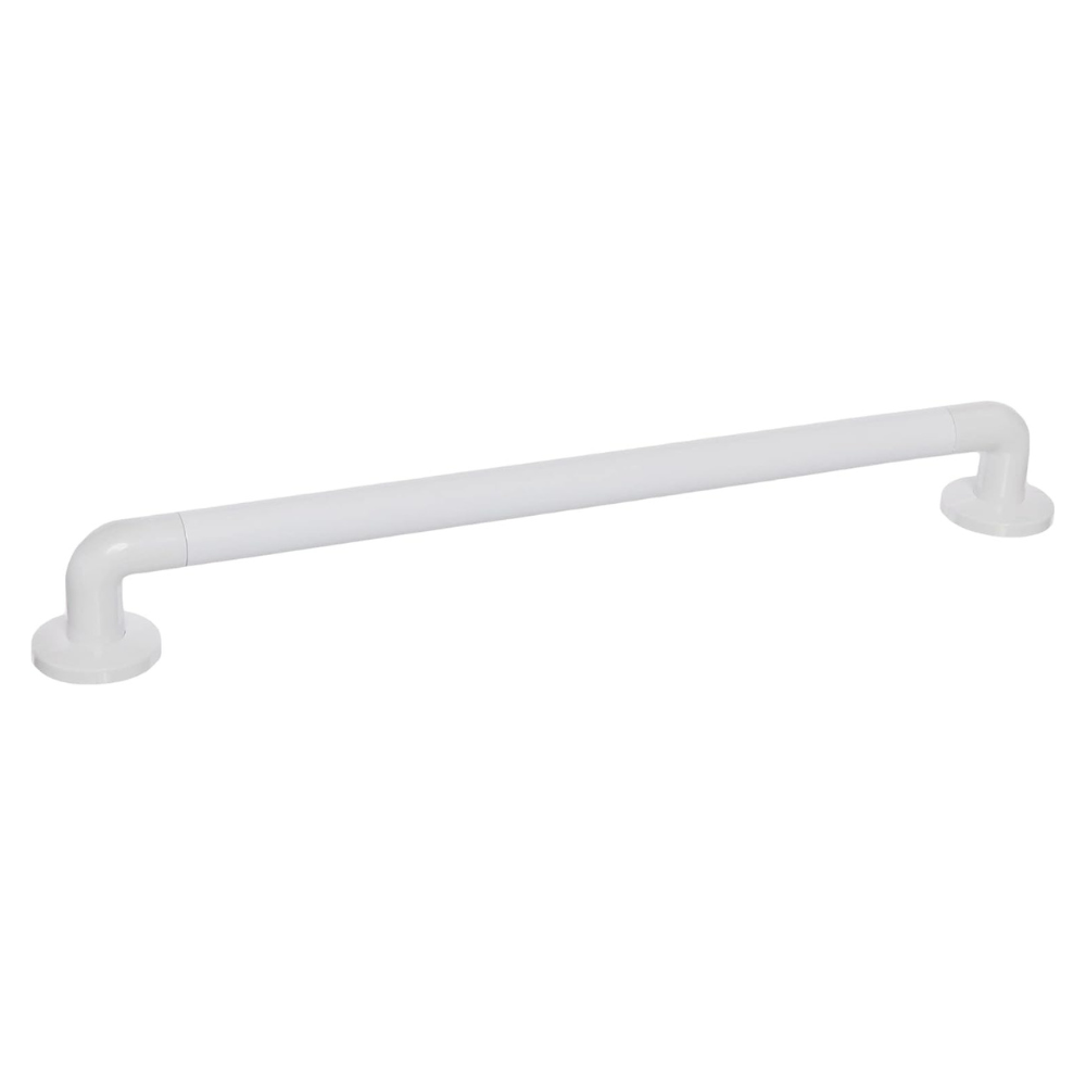 Primanova wall-mounted safety grab bar Stainless steel  front view