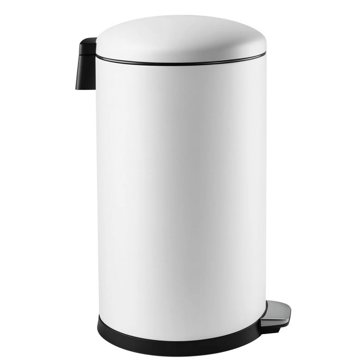 Stainless Steel Pedal Waste Bin – Soft-Close Dome Lid, 30 Liter