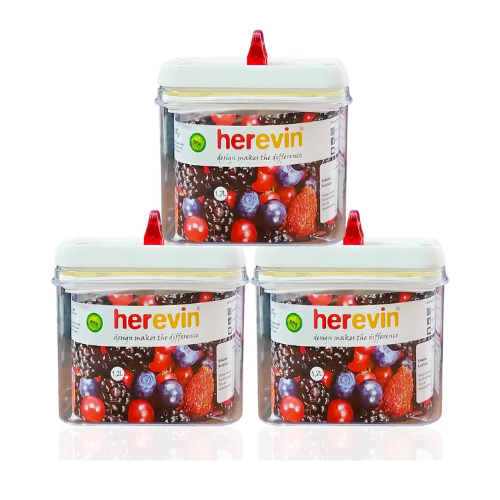 Acrylic Container Set ,3 Pieces