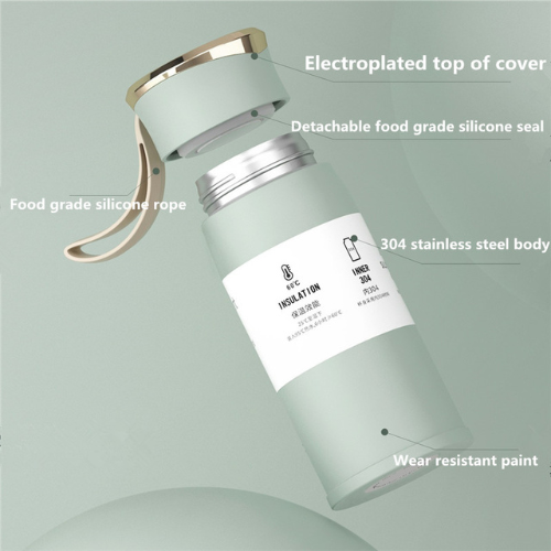 Classic stainless steel thermal water bottle,500 ML