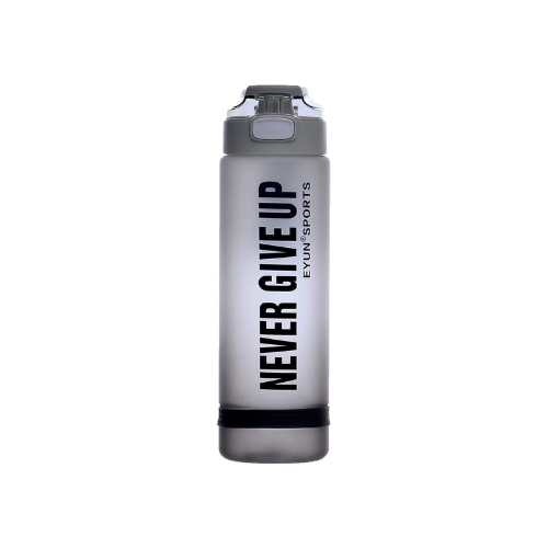 Never Give up sports water bottle