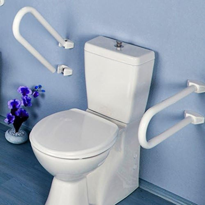 قضيب إمساك قابل للطي مثبت على الحائط 52 × 11 سم – دعم للحمام