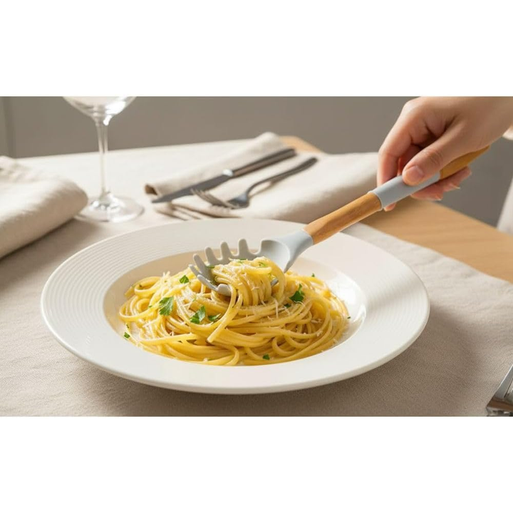 spatula contents and components flat lay