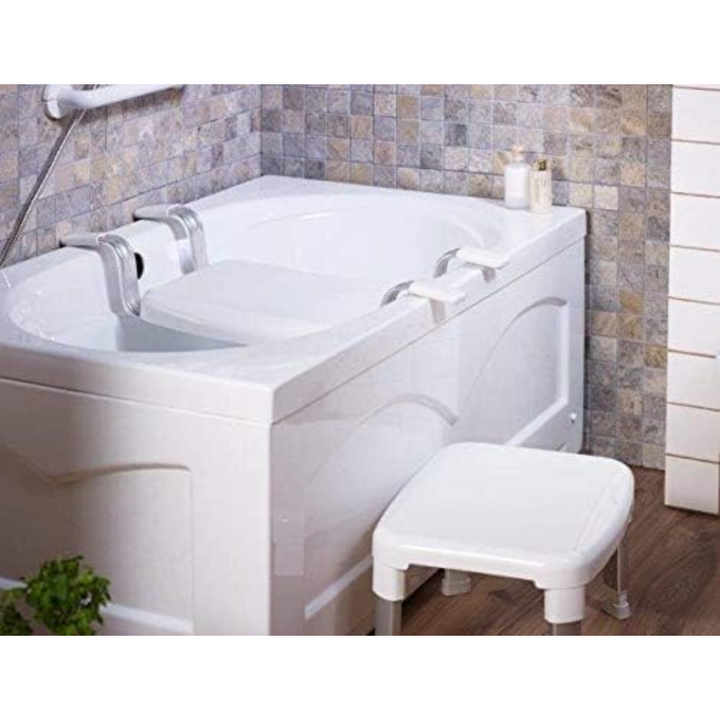Heavy-Duty Suspended Bath Bench Seat 34 × 42 cm – 130 kg Capacity | Primanova