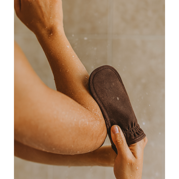 Exfoliating Bath Glove – Reusable Body Scrub Mitt
