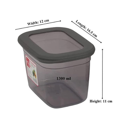 Food Containers with Silicone Lid- 2 pieces