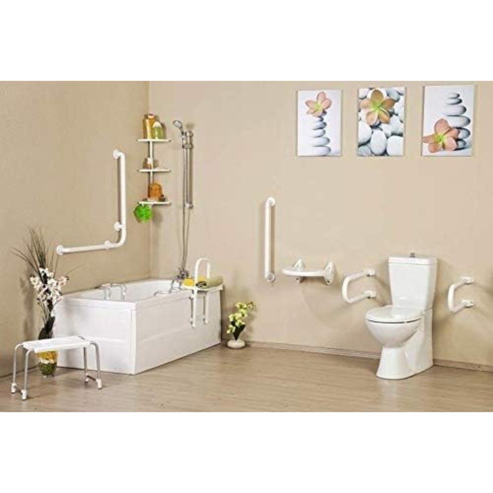 Heavy-Duty Suspended Bath Bench Seat 34 × 42 cm – 130 kg Capacity | Primanova