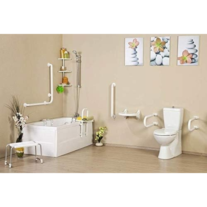 Heavy-Duty Suspended Bath Bench Seat 34 × 42 cm – 130 kg Capacity | Primanova