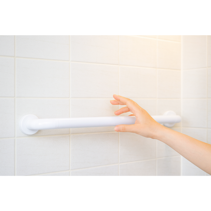 Heavy-Duty Bathroom Safety Grab Bar – Wall Mounted, 130 kg Support -67 cm | Primanova