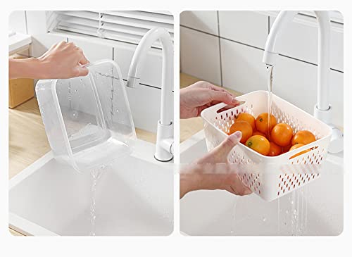 Plastic Drain Container with a Strainer