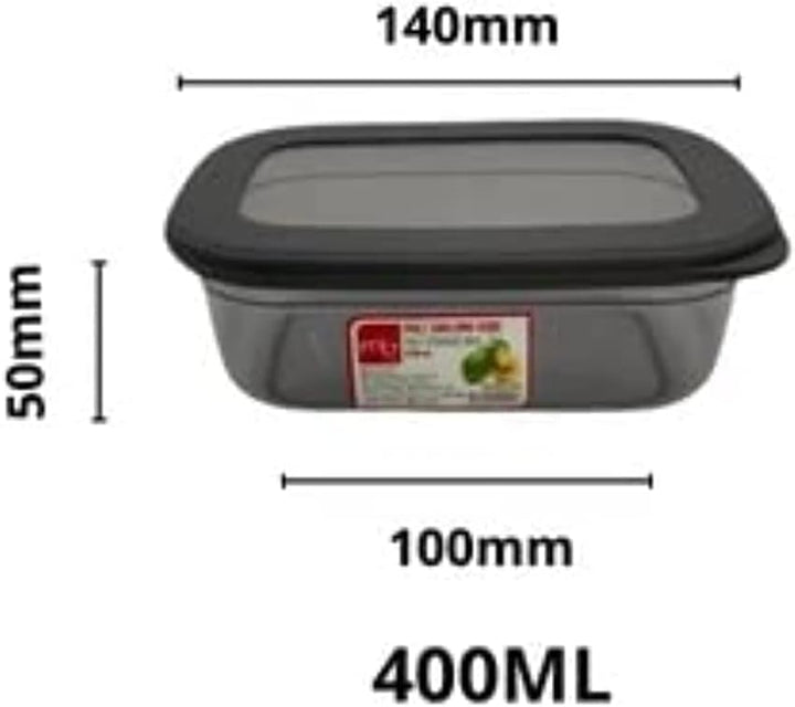 Set of 3 Food storage containers-(1200, 670 ,400 ) ml