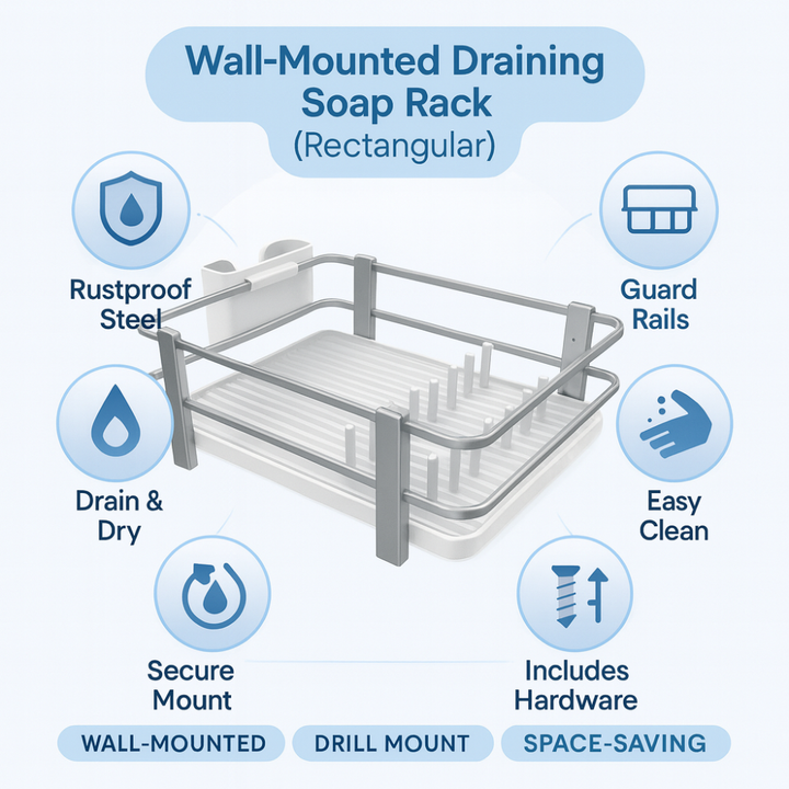 Primanova Blanka Dish Rack with Cutlery Holder