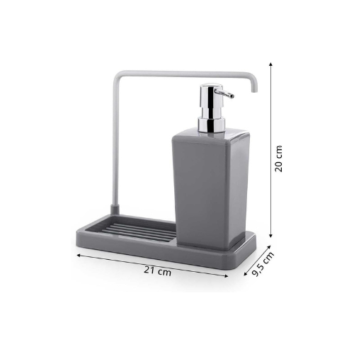 Soap Dispenser with Towel Handle and Soap Handle