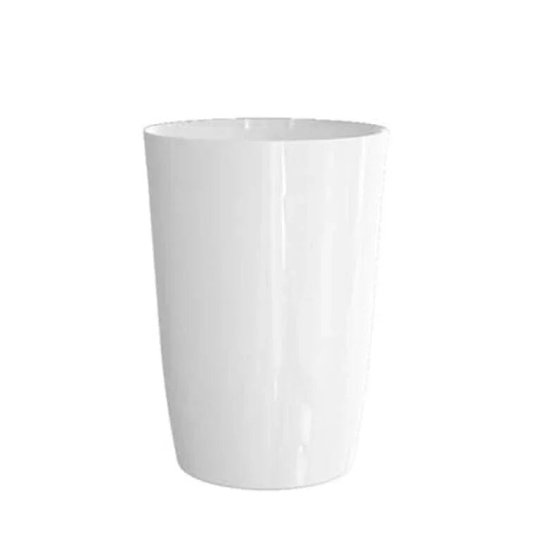Rounded Plastic Trash Can,6 Liter