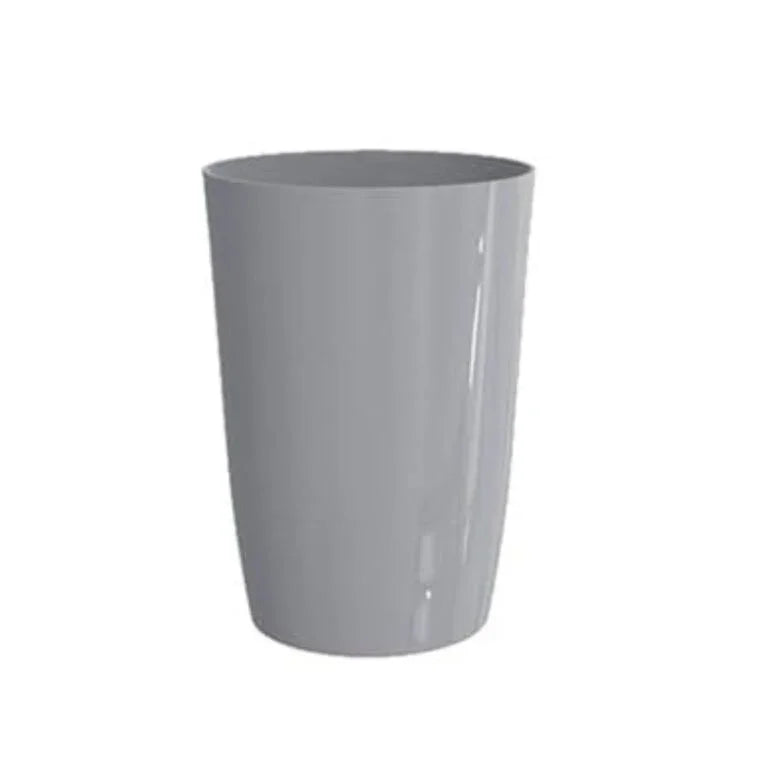 Rounded Plastic Trash Can,6 Liter