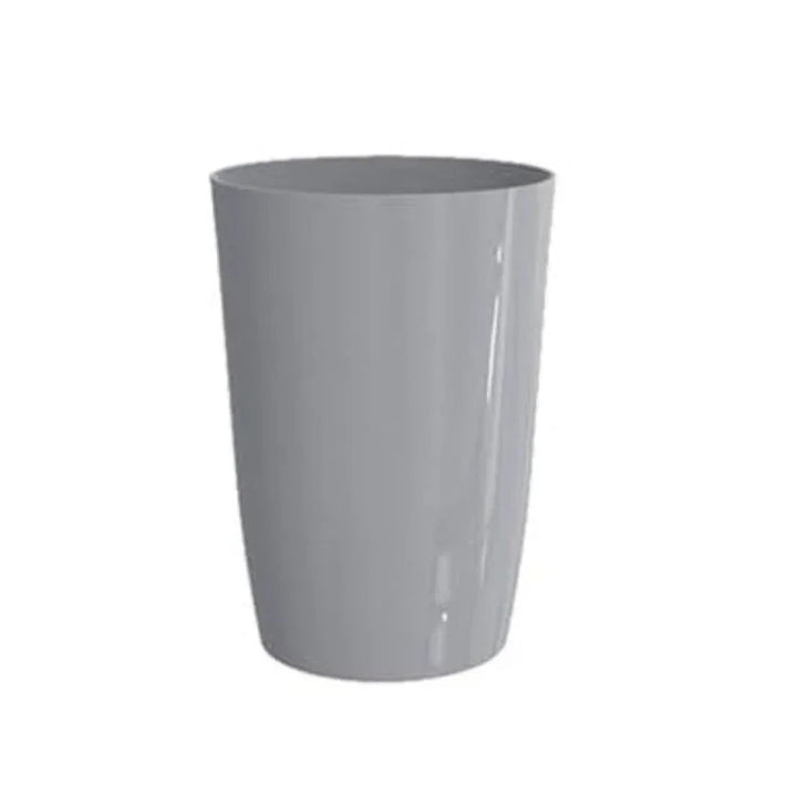 Rounded Plastic Trash Can,6 Liter