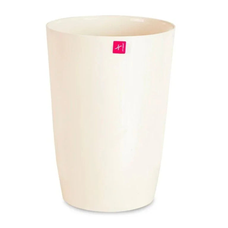 Rounded Plastic Trash Can,6 Liter