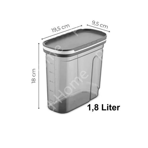Sliding Food Storage with Movable Lid