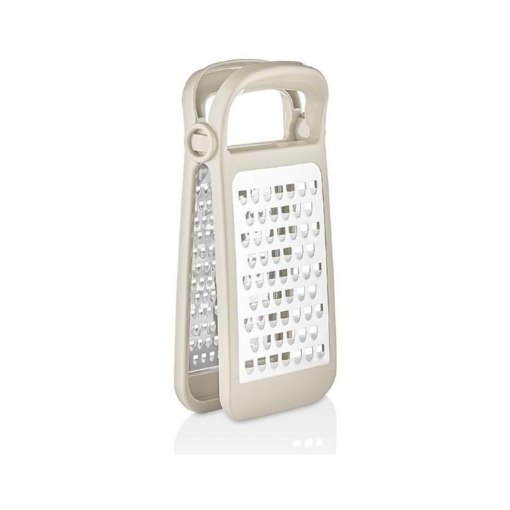 مبشرة جبن وخضراوات قابلة للطي - ستانلس ستيل، مانعة للانزلاق، ثنائية الجوانب