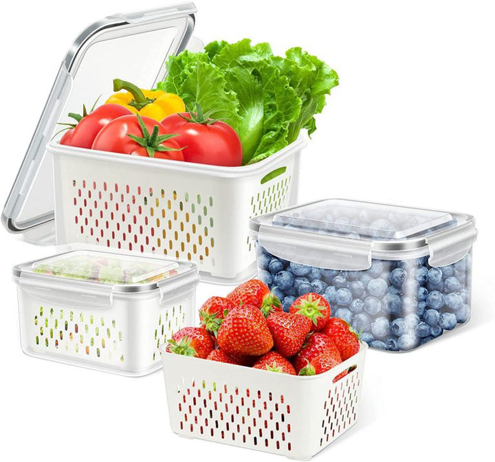 Plastic Drain Container with a Strainer