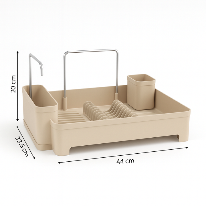 Primanova Kiev Dish Drying Rack with Cutlery Holder