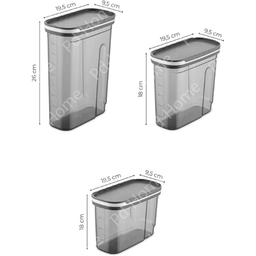 Sliding Food Storage with Movable Lid
