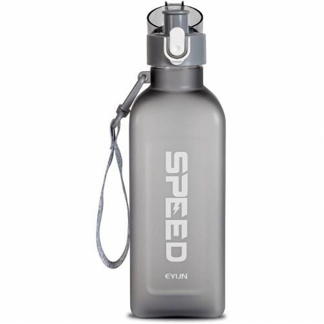 900 ml Plastic Water Bottle with Straw and Flip Top Lid