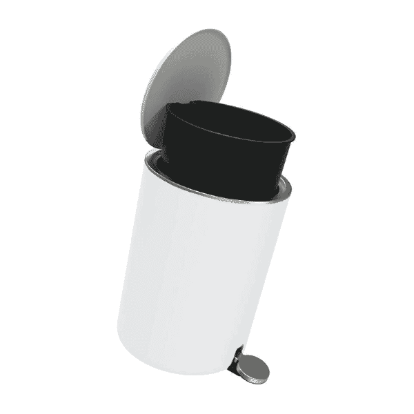 Acrylic Soft Close Trash Can-5 liters