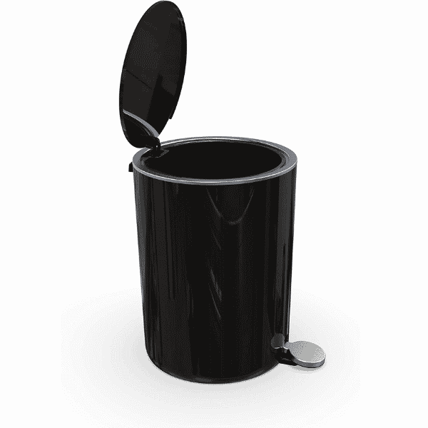 Acrylic Soft Close Trash Can-5 liters