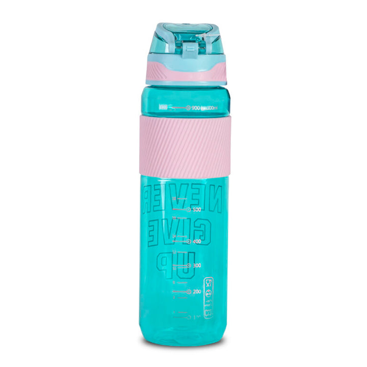 Never Give Up Plastic Water Bottle- 1 Liter