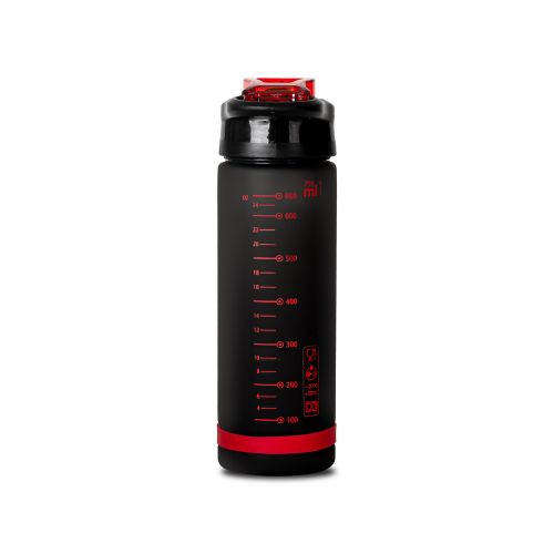 Sports Water Bottle With Straw, Plastic, 750ml, EYUN