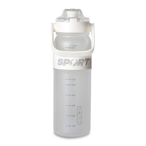 Sports Water Bottle With Strap, Plastic, 1L, EYUN