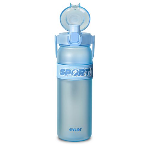 Sports Water Bottle With Strap, Plastic, 1L, EYUN
