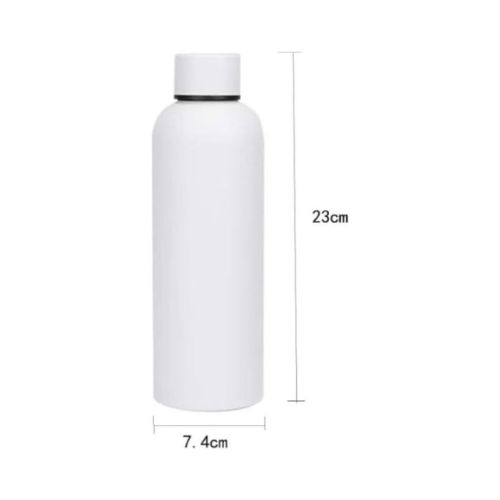 Insulated Water Bottle, Stainless Steel, 500ml