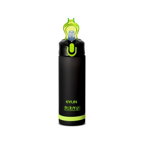 Sports Water Bottle With Straw, Plastic, 750ml, EYUN