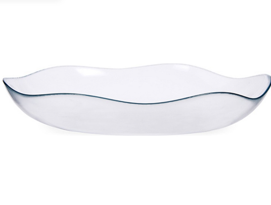 Serving glass plate 30 cm