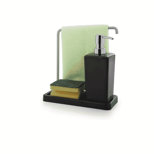 Soap Dispenser with Towel Handle and Soap Handle
