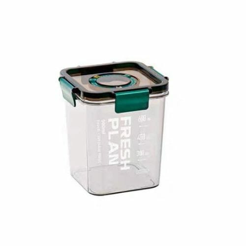 Acrylic Set of 2 Food storage Jars