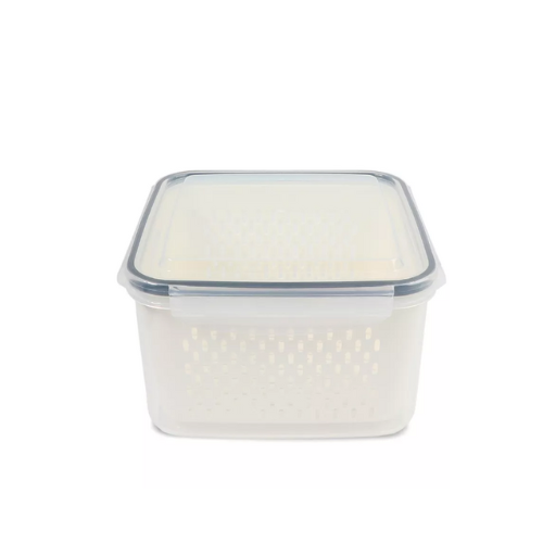 Plastic Drain Container with a Strainer