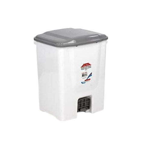 Flosoft trash can 10 liters 10 liters front view