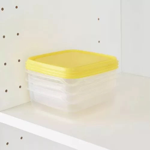 Ikea Food Containers 3-Pieces-3 x 0.6 Liter